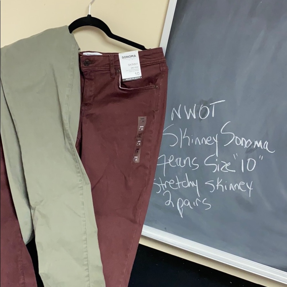 Sonoma skinny jeans 👖 size 10